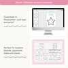 2D and 3D Shapes Posters - Daisy Gingham Pastels Math 