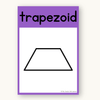 2D Shape Posters - Bright Theme - Miss Jacobs Little Learners