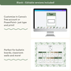 2D Shape Posters - Modern Botanical Classroom Decor - Miss Jacobs Little Learners