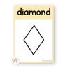 2D Shape Posters - Pastel Classroom Theme - Miss Jacobs Little Learners