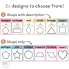 2D Shape Posters - Pastel Classroom Theme - Miss Jacobs Little Learners