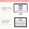 2D Shape Posters - Pastel Composition Notebook Math Decor - Miss Jacobs Little Learners
