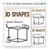 3D Object Posters - Woodland Theme Classroom Decor - Miss Jacobs Little Learners