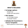 3D Object Posters - Woodland Theme Classroom Decor - Miss Jacobs Little Learners