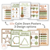 Calm Down Corner Posters - Woodland Theme Classroom Decor - Miss Jacobs Little Learners