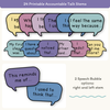 Conversation Starters - Dreamy Space Classroom Decor - Miss Jacobs Little Learners