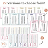 Daisy Gingham Pastels Times Table & Multiplication Facts Posters - Miss Jacobs Little Learners