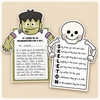 Halloween Crafts & Writing Activities Bundle - Miss Jacobs Little Learners