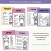 Measurement Posters - Dreamy Space Theme Classroom Decor - Miss Jacobs Little Learners