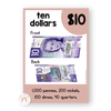 Money Posters - Boho Neutrals Theme Classroom Decor - Miss Jacobs Little Learners