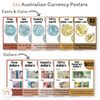 Money Posters - Boho Vibes Theme Classroom Decor - Miss Jacobs Little Learners