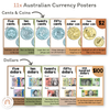 Money Posters - Woodland Theme Classroom Decor - Miss Jacobs Little Learners