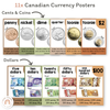 Money Posters - Woodland Theme Classroom Decor - Miss Jacobs Little Learners