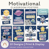 Motivational Classroom Posters - Dreamy Space Classroom Decor - Miss Jacobs Little Learners