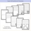 Spring & Easter Classroom Writing Activity Templates Bundle - Miss Jacobs Little Learners
