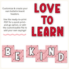 Valentine’s Day Bulletin Board Letters Classroom Decor - Miss Jacobs Little Learners