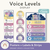 Voice Levels Chart - Dreamy Space Theme Classroom Decor - Miss Jacobs Little Learners