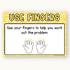 Addition Strategies Posters - Cutesy Composition Notebook Math Decor - Miss Jacobs Little Learners
