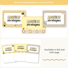 Addition Strategies Posters - Happy Hive Math Decor - Miss Jacobs Little Learners