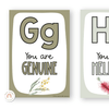 Affirmation Alphabet Posters - Australiana Classroom Decor - Miss Jacobs Little Learners