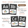 Affirmation Alphabet Posters - Black - Cutesy Classroom Decor - Miss Jacobs Little Learners