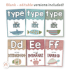 Affirmation Alphabet Posters - Cute Sea Life Classroom Decor - Miss Jacobs Little Learners