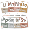 Affirmation Alphabet Posters - Simply Boho Classroom Decor - Miss Jacobs Little Learners