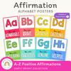 Affirmation Alphabet Posters - Simply Bright Classroom Decor - Miss Jacobs Little Learners