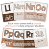 Affirmation Alphabet Posters - Spotty Neutrals Decor - Miss Jacobs Little Learners