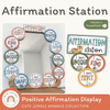Affirmation Station - Cute Jungle Animals Decor - Miss Jacobs Little Learners