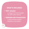 Affirmation Station PASTELS | Positive Affirmations Mirror Display - Miss Jacobs Little Learners