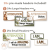 Affirmation Station - Woodland Theme Classroom Decor - Miss Jacobs Little Learners