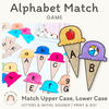 Alphabet Match Game (Ice - cream cone) - Miss Jacobs Little Learners