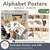 Alphabet Posters - Boho Plants Classroom Decor - Miss Jacobs Little Learners