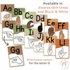 Alphabet Posters Bundle - English, ASL & Auslan - Woodland Decor - Miss Jacobs Little Learners