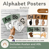 Alphabet Posters Bundle - Modern Jungle Classroom Decor - Miss Jacobs Little Learners