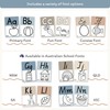 Alphabet Posters Bundle - Modern Ocean Classroom Decor - Miss Jacobs Little Learners