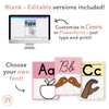 Alphabet Posters Bundle - Spotty Pastel Classroom Decor - Miss Jacobs Little Learners