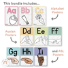 Alphabet Posters Bundle - Spotty Pastel Classroom Decor - Miss Jacobs Little Learners