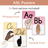 Alphabet Posters Bundle - Spotty Pastel Classroom Decor - Miss Jacobs Little Learners