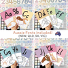 Alphabet Posters Bundle - Spotty Pastel Classroom Decor - Miss Jacobs Little Learners