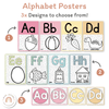 Alphabet Posters Bundle - Spotty Pastel Classroom Decor - Miss Jacobs Little Learners
