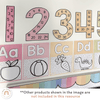 Alphabet Posters Bundle - Spotty Pastel Classroom Decor - Miss Jacobs Little Learners
