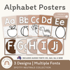 ALPHABET POSTERS | SPOTTY NEUTRALS - Miss Jacobs Little Learners