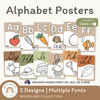 Alphabet Posters - Woodland Theme Classroom Decor - Miss Jacobs Little Learners