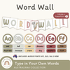 Alphabet Word Wall - Australiana Classroom Decor - Miss Jacobs Little Learners