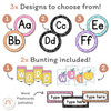 Alphabet Word Wall - Cutesy Composition Notebook Classroom Decor - Miss Jacobs Little Learners