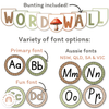 Alphabet Word Wall - Woodland Theme Classroom Decor - Miss Jacobs Little Learners