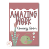 Amazing Work Coming Soon Posters - Cute Sea Life Classroom Decor - Miss Jacobs Little Learners