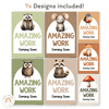 Amazing Work Coming Soon Posters - Woodland Theme Classroom Decor - Miss Jacobs Little Learners